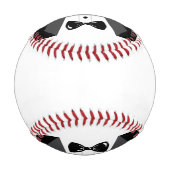 Balle De Baseball Baseball sur mesure pour garçon d'honneur – Texte (Dos)