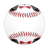 Balle De Baseball Baseball sur mesure pour garçon d'honneur – Texte (Dos)