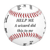 Balle De Baseball Baseball that feels pain (Devant)