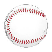 Balle De Baseball basset blanc (Devant Gauche)