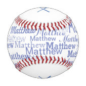 Balle De Baseball batte et jeu personnalisés (Devant)