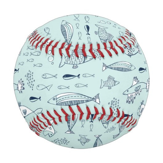 Balle De Baseball Beaucoup de poisson baseball (Devant)