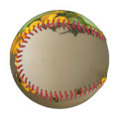 Balle De Baseball Beauté Fleur d'Or (Devant Gauche)