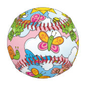 Balle De Baseball Bébé Animaux Arrière - plan (Devant)