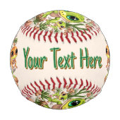 Balle De Baseball Bébé Geckos jote personnages de dessin (Dos)