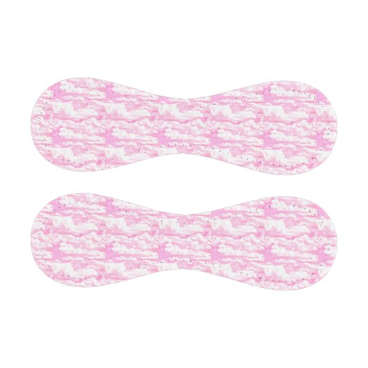 Balle De Baseball Bébé Rose Joyeux Nuages Arrière-plan (Panneaux)