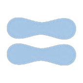 Balle De Baseball Bébé yeux bleus (couleur solide) (Panneaux)