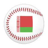 Balle De Baseball Belarus Flag Emblem (Devant Gauche)