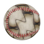 Balle De Baseball Belle abstraction laisse une impression durable (Devant Gauche)