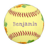 Balle De Baseball Belle illustration du quatuor de carottes à carott (Dos)