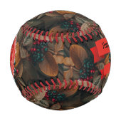 Balle De Baseball Berry Delight's Of Happy Valentines Baseball (Devant)