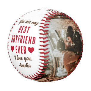Balle De Baseball Best Boyfriend Ever Hearts 2 Photos