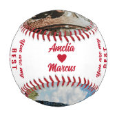 Balle De Baseball Best Boyfriend Ever Hearts 2 Photos (Dos)