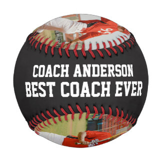 Balle De Baseball Best Coach Ever Sports Modern Cool Unique Team