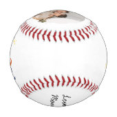 Balle De Baseball 'Best Dad Ever' Fun Father's Day Birthday Gift  (Devant)
