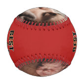 Balle De Baseball Best Daddy Ever Photo Baseball (Dos)