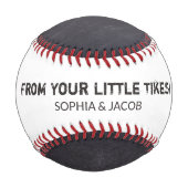 Balle De Baseball BEST Grandpa - Fête des pères Baseball (Dos)