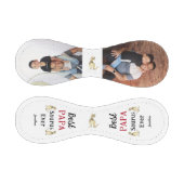 Balle De Baseball Best Papa Saurus Ever Personalized Photos (Panneaux)