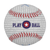 Balle De Baseball Beys-bawl personalized (Dos)