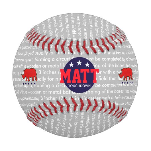 Balle De Baseball Beys-bawl personalized (Devant)