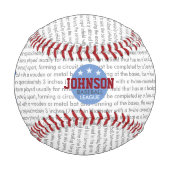 Balle De Baseball beys-bawl personnalisé (Devant)
