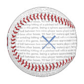 Balle De Baseball beys-bawl personnalisé (Devant Gauche)