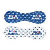 Balle De Baseball Biden / Harris Stars Motif Blanc et bleu (Panneaux)