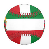 Balle De Baseball Biélorussie Drapeau et blason Patriotique (Dos)