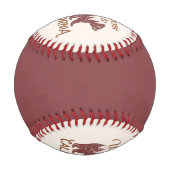 Balle De Baseball Bienvenue à l'ours de Californie (Dos)