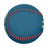 Balle De Baseball Bienvenue Au Baseball De New York (Devant Gauche)