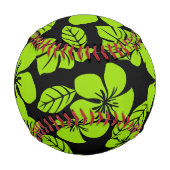 BALLE DE BASEBALL BIKINI ROSE (NOIR/LIME) (Dos)