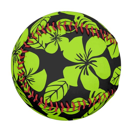 BALLE DE BASEBALL BIKINI ROSE (NOIR/LIME) (Devant Gauche)