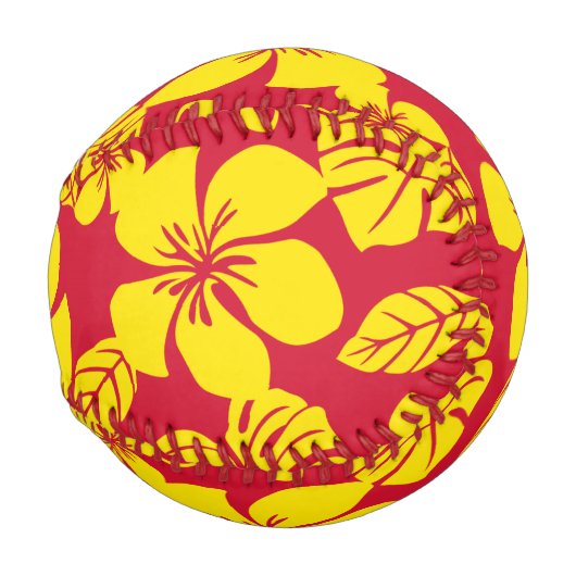 BALLE DE BASEBALL BIKINI ROSE (ROUGE/OR) (Devant Droite)
