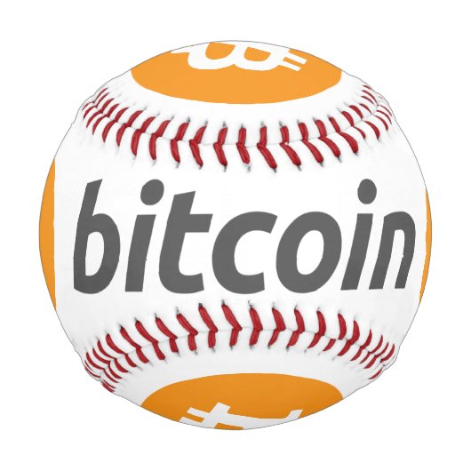 Balle De Baseball Bitcoin Baseball (Devant)