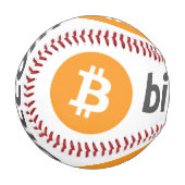 Balle De Baseball Bitcoin Baseball (Devant Gauche)