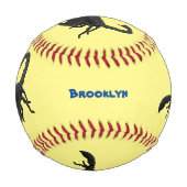 Balle De Baseball Black hungry scorpion (Devant)