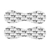 Balle De Baseball Black Je te moustache une question (Panneaux)