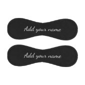 Balle De Baseball Black solid add name text here throw pillo (Panneaux)