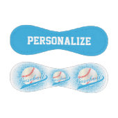 Balle De Baseball Bleu ciel | White Retro Baseball Sports (Panneaux)