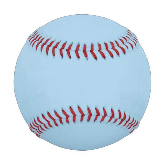 Balle De Baseball Bleu de Cornflower solide (Devant)