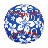 BALLE DE BASEBALL BLEU HAWAII (BLEU ROYAL) (Dos)