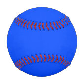 Balle De Baseball Bleu (RYB) (couleur solide) (Dos)