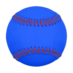 Balle De Baseball Bleu (RYB) (couleur solide)