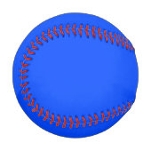 Balle De Baseball Bleu (RYB) (couleur solide) (Devant Gauche)