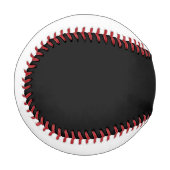 Balle De Baseball Bleu Werewolf baseball noir et blanc (Devant Gauche)