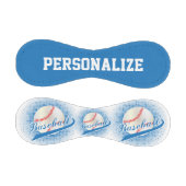 Balle De Baseball Bleu | White Retro Baseball Sports (Panneaux)