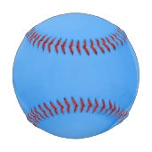 Balle De Baseball Bleus délicats (Dos)