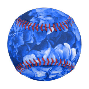 Balle De Baseball Blue Hydrangea Baseball