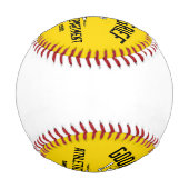 Balle De Baseball Bon Grief Athlétisme (Dos)