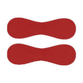 Balle De Baseball Bonbons foncés Pomme rouge couleur solide (Panneaux)